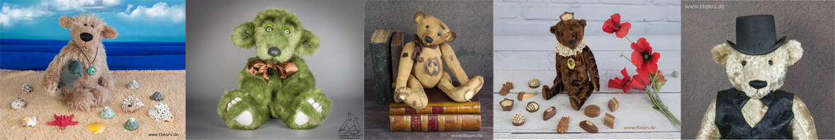 teddy bears by Karin Jehle