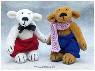 miniature bears by Karin Jehle